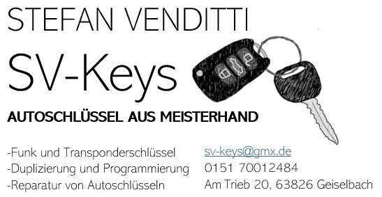 Stefan Venditti SV Keys